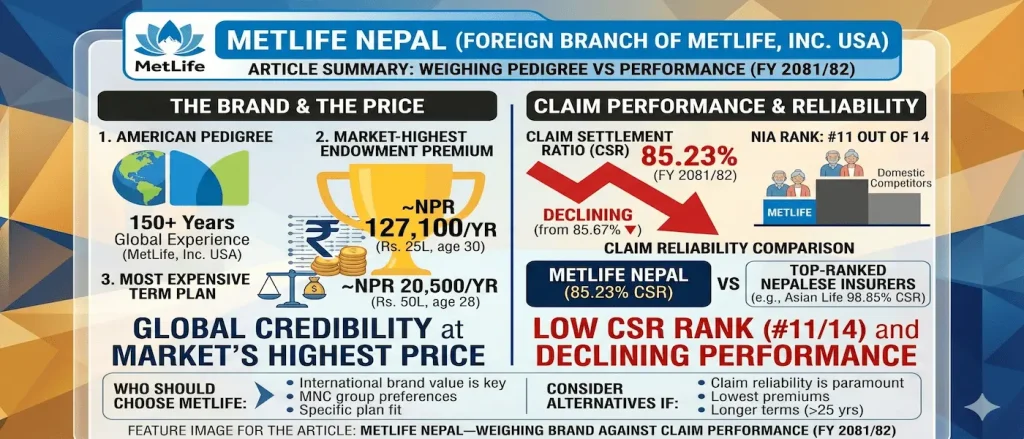 MetLife Nepal Review 2026 — Nepal’s Only Foreign Life Insurer