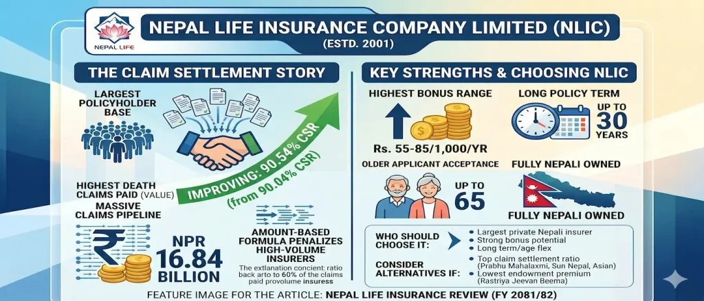 Nepal Life Insurance Review 2026 (NLIC) — Nepal’s Largest Life Insurer