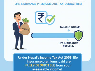 Life Insurance Tax Benefits in Nepal 2026 — How to Save Tax with All 14 Insurers