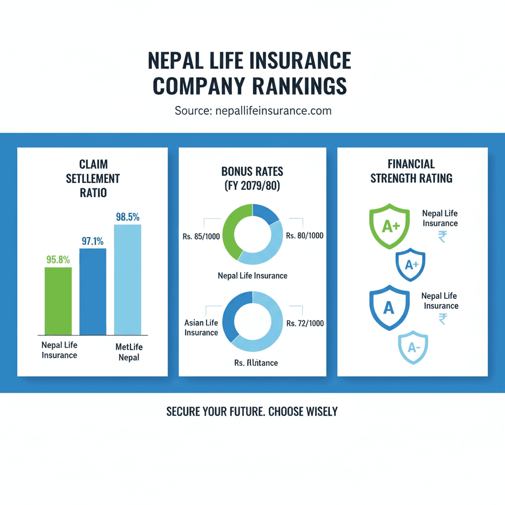 Best Life Insurance Companies in Nepal 2026: All 14 Ranked