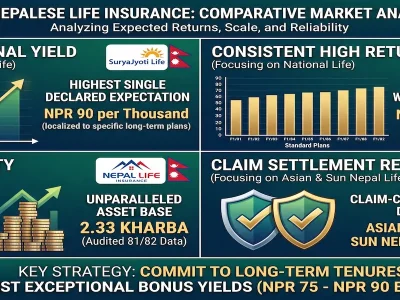 Life Insurance Bonus Rates in Nepal (FY 2081/82): How They Work and What to Compare