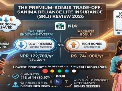 Sanima Reliance Life Insurance Review 2026 (SRLI) — Cheapest Endowment in Nepal