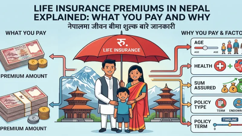 Life Insurance Premiums in Nepal Explained: What You Pay and Why